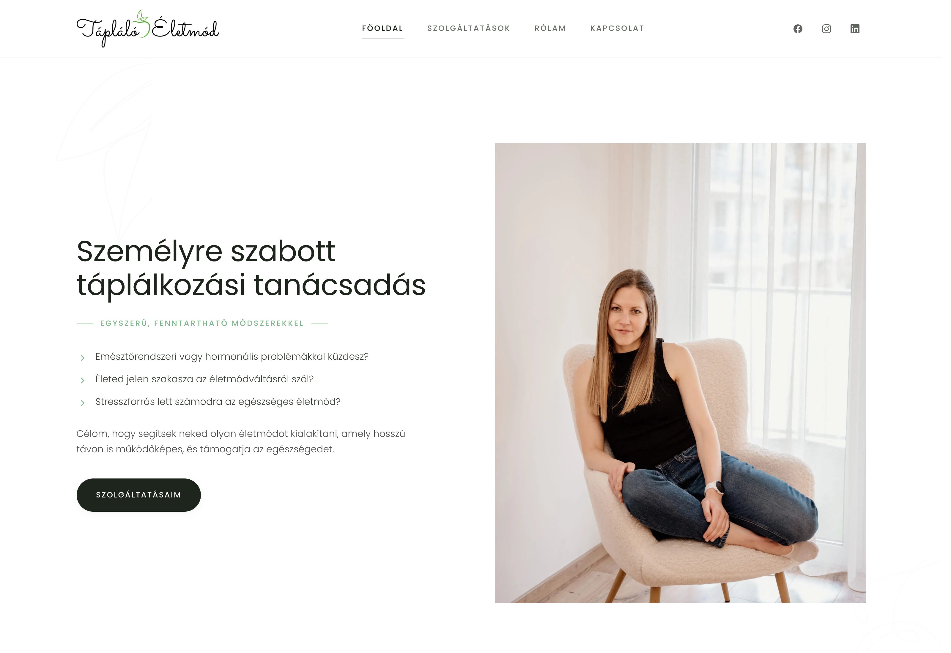 Tápláló életmód
